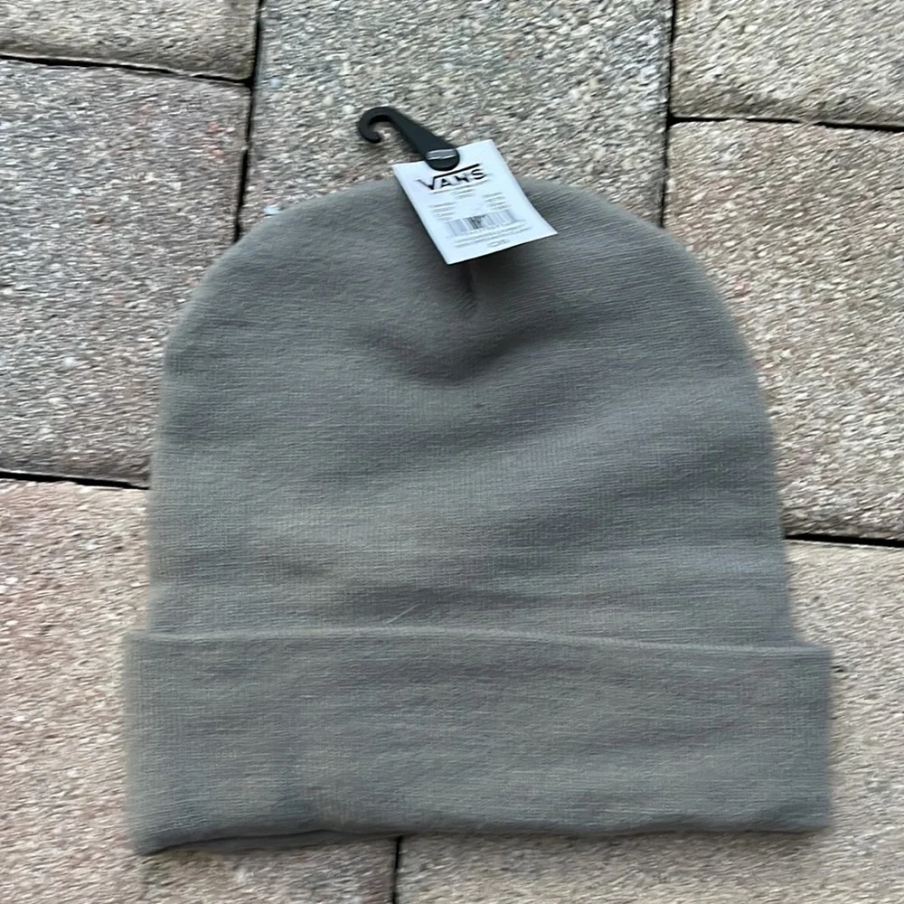 Vans WM Breakin Curf Grey Beanie Skateboarding Hat Women & Men VN0A5GUV85T - Picture 7 of 15
